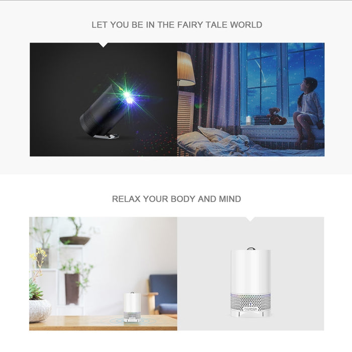 Blinblin Major 1 6W Carga USB Proyector láser RGB portátil Altavoz de sonido estéreo Bluetooth