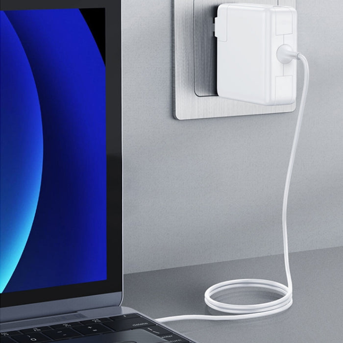 Cargador de corriente MagSafe 1 estilo L de 5 pines 14,5 V 3,1 A 45 W para Apple Macbook A1244 / A1237 / A1369 / A1370 / A1374 / A1304, longitud: 1,7 m, enchufe de la UE