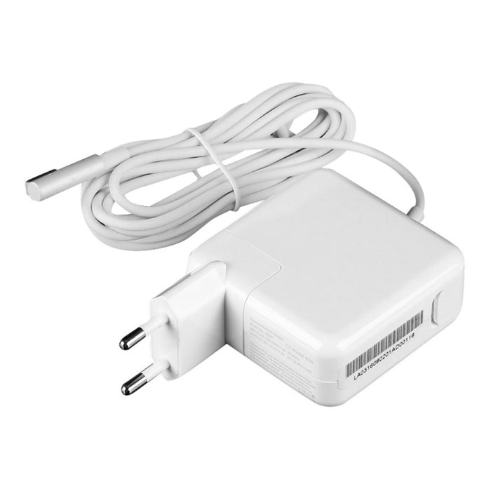 Cargador de corriente MagSafe 1 estilo L de 5 pines 14,5 V 3,1 A 45 W para Apple Macbook A1244 / A1237 / A1369 / A1370 / A1374 / A1304, longitud: 1,7 m, enchufe de la UE