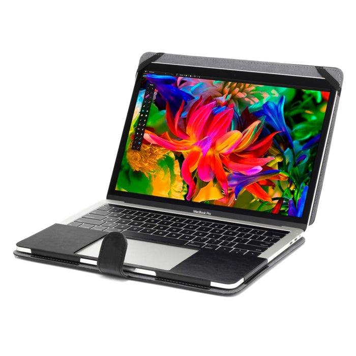 Para 2016 Nuevo Macbook Pro 15,4 pulgadas A1707 Laptop Crazy Horse Texture Funda de cuero con tapa horizontal