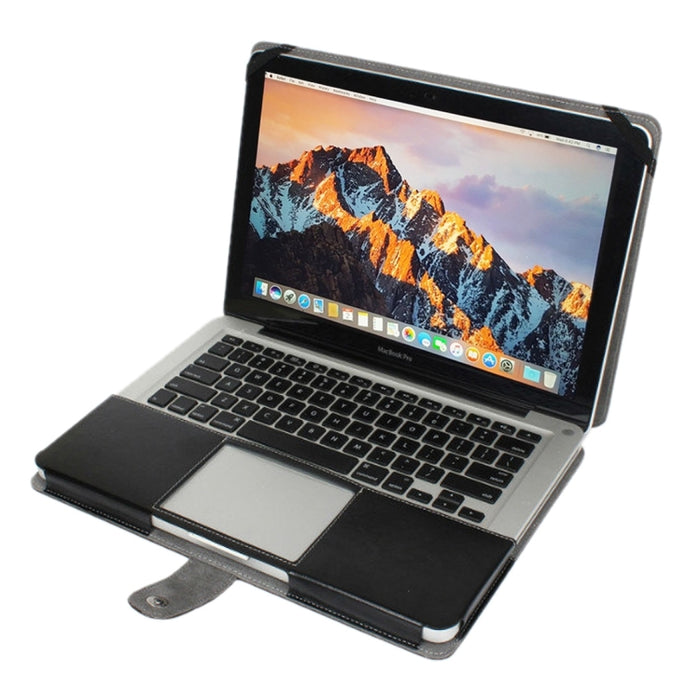 Para Macbook Pro 15,4 pulgadas Laptop Crazy Horse Texture Funda de cuero con tapa horizontal