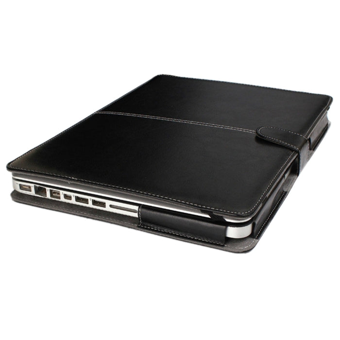 Para Macbook Pro 15,4 pulgadas Laptop Crazy Horse Texture Funda de cuero con tapa horizontal