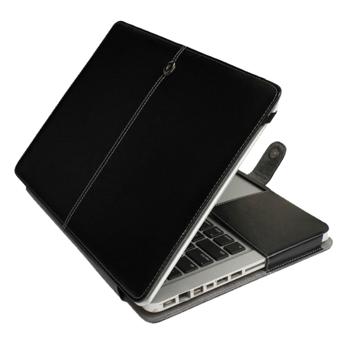 Para Macbook Pro 15,4 pulgadas Laptop Crazy Horse Texture Funda de cuero con tapa horizontal