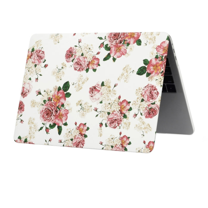 Para 2016 Nuevo Macbook Pro 15,4 pulgadas A1707 Patrón de rosa china Calcomanías de agua para computadora portátil Funda protectora para PC
