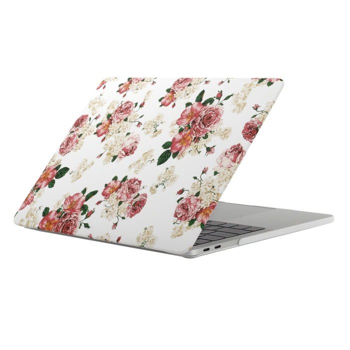 Para 2016 Nuevo Macbook Pro 15,4 pulgadas A1707 Patrón de rosa china Calcomanías de agua para computadora portátil Funda protectora para PC