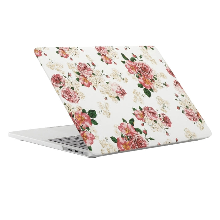 Para 2016 Nuevo Macbook Pro 15,4 pulgadas A1707 Patrón de rosa china Calcomanías de agua para computadora portátil Funda protectora para PC