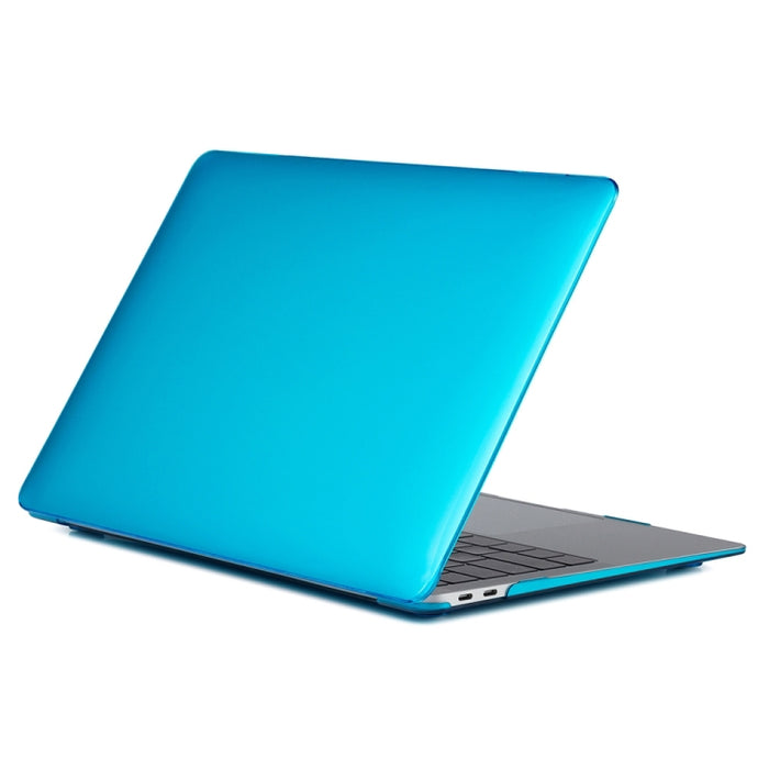 Para MacBook Air 13,3 pulgadas A1932 2018 y A2179 2020 y A2337 Funda protectora estilo cristal para computadora portátil