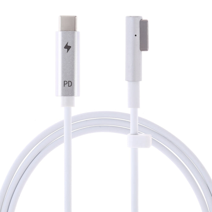 Cable de carga PD MagSafe 1 (en forma de L) de 45 W / 60 W / 65 W de 5 pines (en forma de L) a USB-C / Type-C