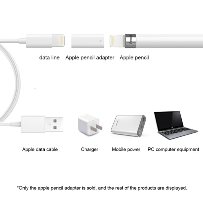 Adaptador de carga portátil para Apple Pencil