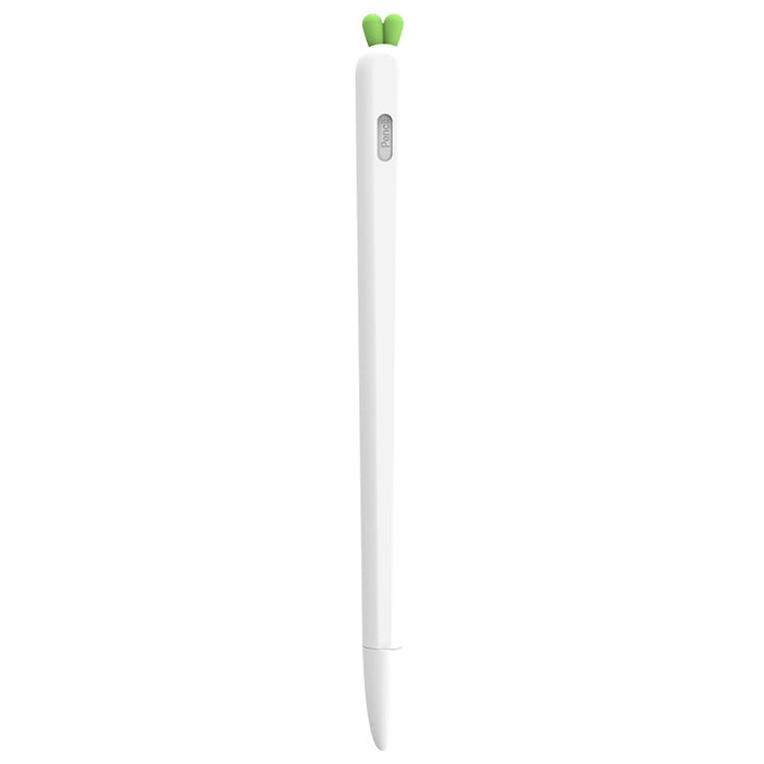 LOVE MEI para Apple Pencil 2 funda protectora de silicona con forma de zanahoria Stylus Pen