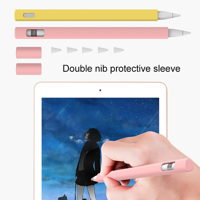 LOVE MEI para Apple Pencil 2 forma triangular Stylus Pen funda protectora de silicona
