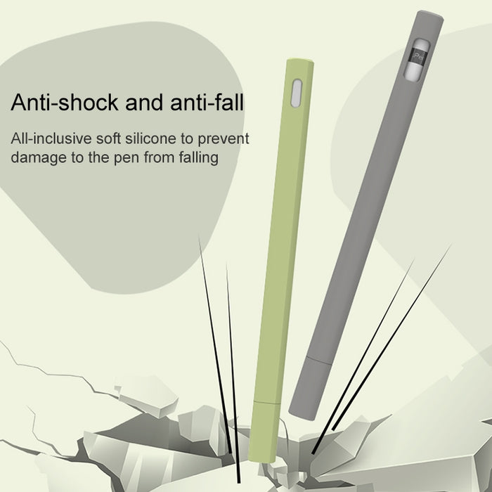 LOVE MEI para Apple Pencil 1 funda protectora de silicona con forma triangular Stylus Pen