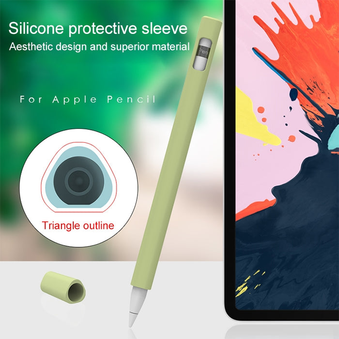 LOVE MEI para Apple Pencil 1 funda protectora de silicona con forma triangular Stylus Pen
