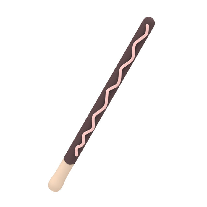 LOVE MEI para Apple Pencil 2 diseño de rayas Stylus Pen funda protectora de silicona