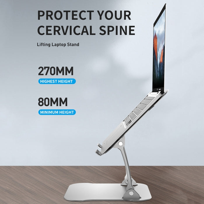 Soporte para portátil ajustable con elevación R-JUST