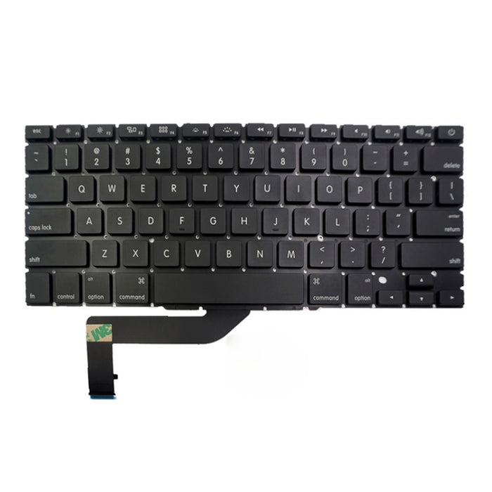 Teclado versión estadounidense para Macbook Retina Pro 15 pulgadas A1398 2013 2014 2015, A1398 (2013-2015)
