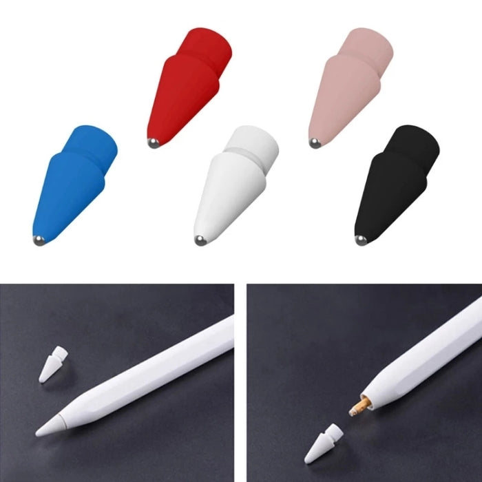 Punta de punta de metal de lápiz de repuesto para Apple Pencil 1/2