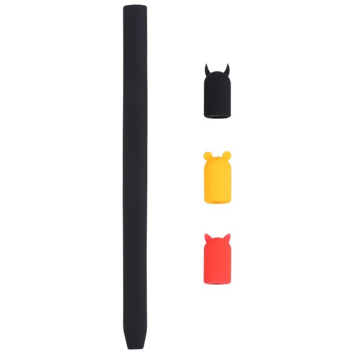 Funda protectora de silicona con dibujos animados de lápiz óptico 4 en 1 para Apple Pencil 1