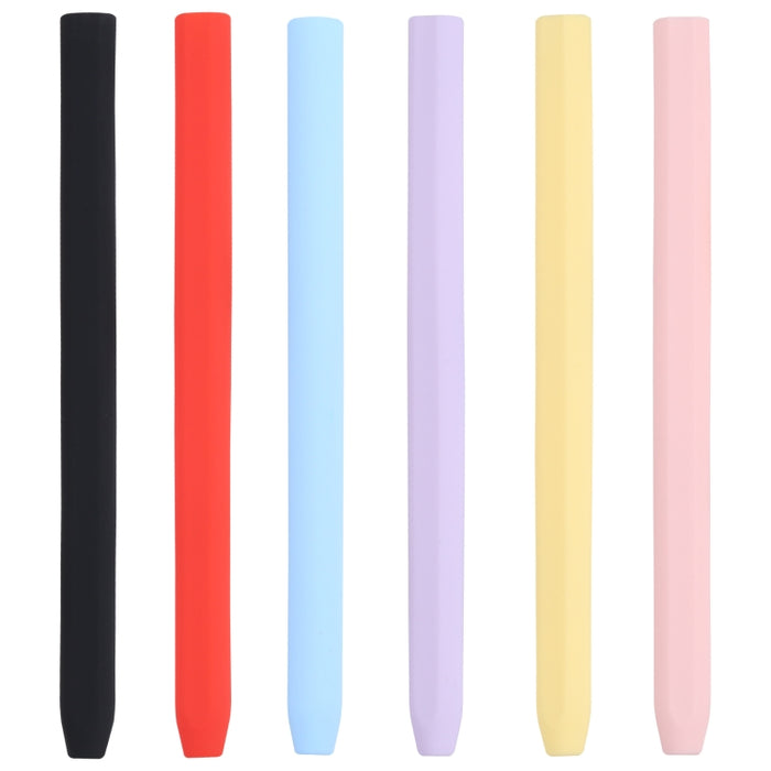 Funda protectora de silicona con dibujos animados de lápiz óptico 4 en 1 para Apple Pencil 2