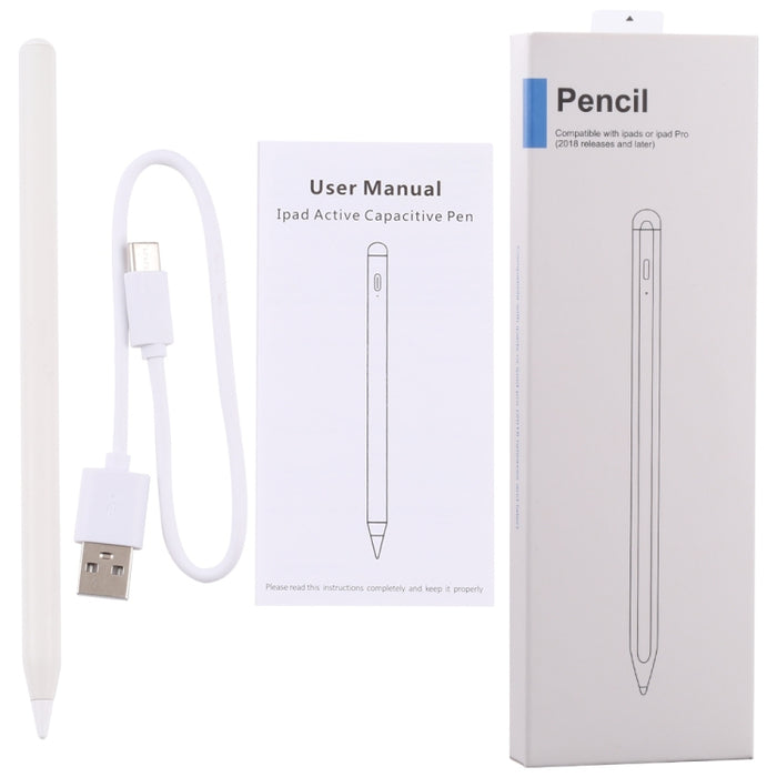 Lápiz capacitivo activo con rechazo magnético de palma para iPad / iPad Pro (2018 y superior)