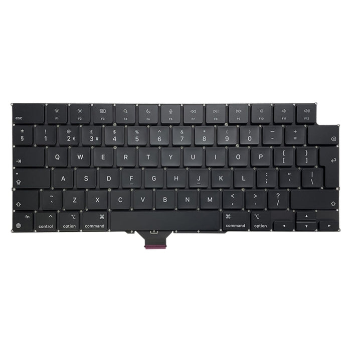 Teclado versión británica para Macbook Pro 14.2 A2442 2021, A2442 2021