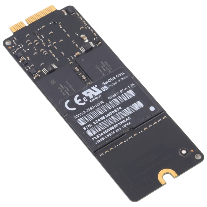 Unidad de estado sólido SSD de 256G para MacBook Pro A1425 A1398 2012-2013, For A1425 A1398 256G