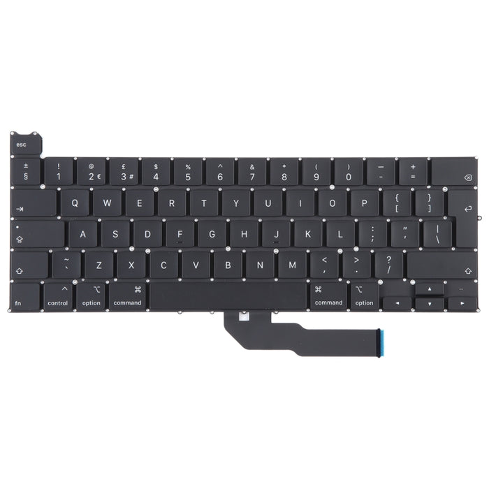 Teclado versión británica para Macbook Pro de 13 pulgadas A2251 2020, A2251 2020
