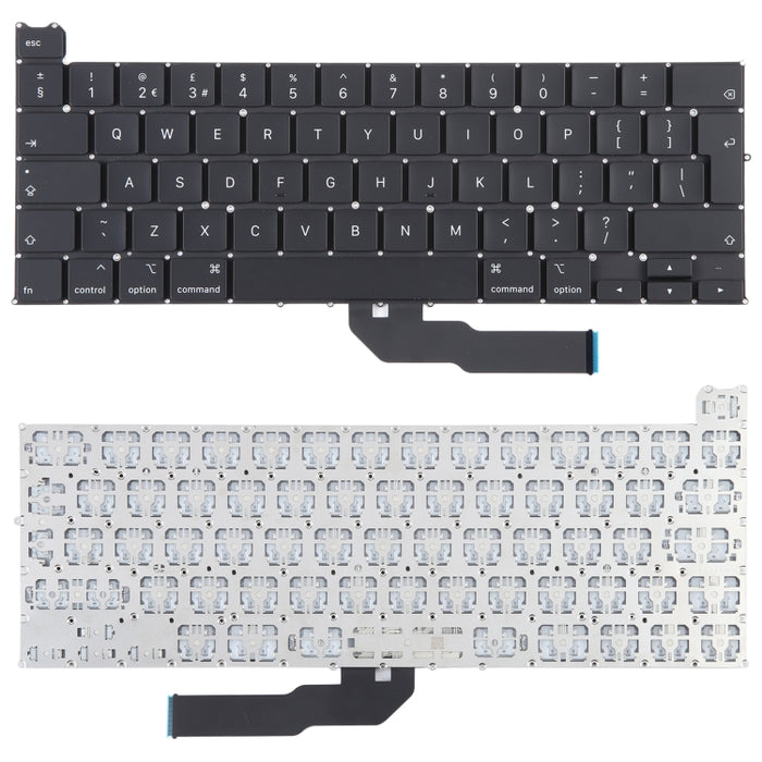 Teclado versión británica para Macbook Pro de 13 pulgadas A2251 2020, A2251 2020