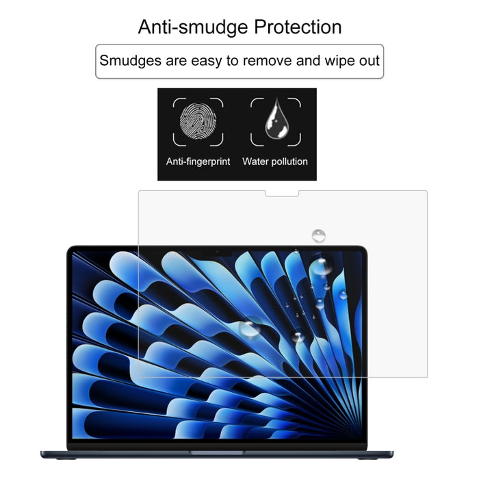 Para MacBook Air 15.3 pulgadas A2941 2023 0.26mm 9H Dureza superficial Película de vidrio templado a prueba de explosiones, For MacBook Air 15.3 inch A2941 2023 / Air 15 M3 2024 A3114 (1pc)