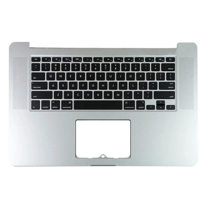 Para Macbook Pro 15 A1398 2013 2014 Teclado estadounidense con carcasa C, A1398 2013 2014(US Edition)