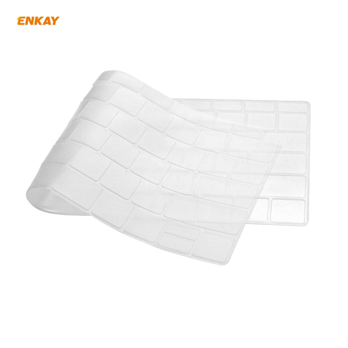 Para MacBook Air 13,3 pulgadas A1932 2018 ENKAY Hat-prince versión estadounidense del portátil cubierta protectora de teclado de TPU ultrafina