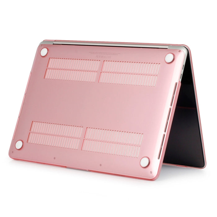 ENKAY Hat-Prince 2 en 1 Estuche protector de plástico rígido de cristal + Funda protectora de teclado de TPU ultrafina versión de EE. UU. para el nuevo MacBook Pro 2016 de 13,3 pulgadas sin barra táctil (A1708)