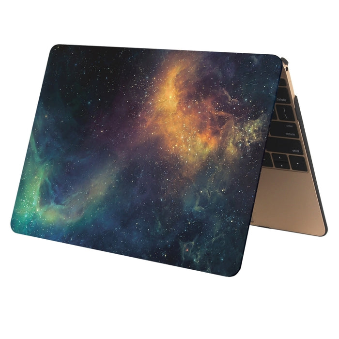 Para Macbook Pro Retina 12 pulgadas Starry Sky Patterns Apple Laptop Water Calcomanías PC Funda protectora