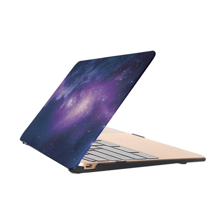 Para Macbook Pro Retina 12 pulgadas Starry Sky Patterns Apple Laptop Water Calcomanías PC Funda protectora