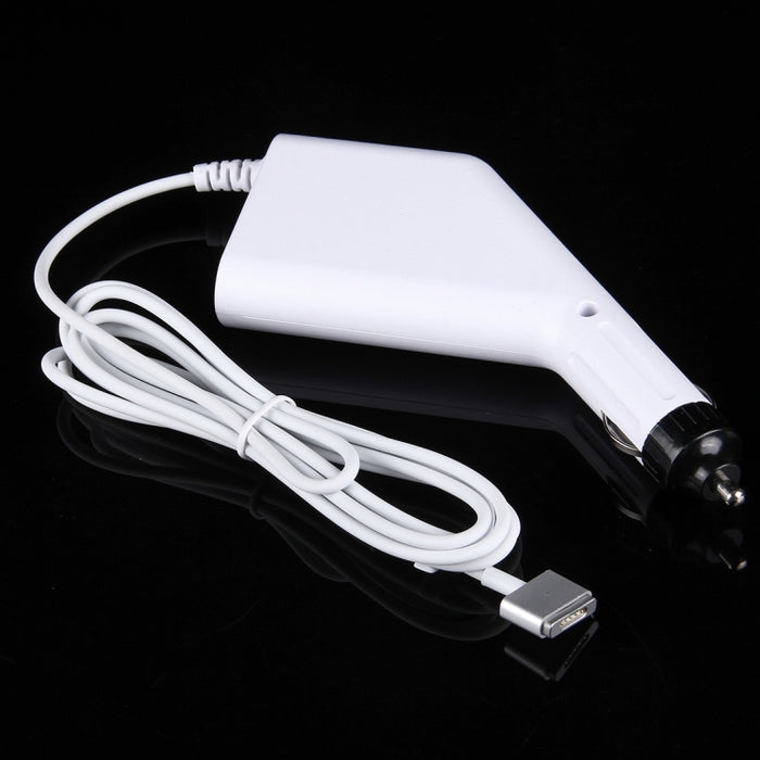 Cargador de coche MagSafe 2 estilo T de 45 W, 14,85 V, 3,05 A, 5 pines, con 1 puerto USB para Apple Macbook A1466 / A1436 / A1465 / A1435 / MD224 / MD231 / MD761 / MD711, longitud: 1,7 m
