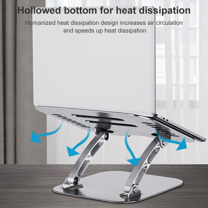 R-JUST HZ08 Soporte ajustable para computadora portátil con elevación de dos orificios