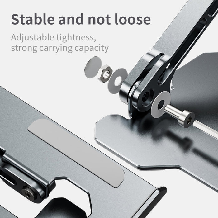 Soporte para portátil ajustable con elevación mecánica R-JUST HZ09