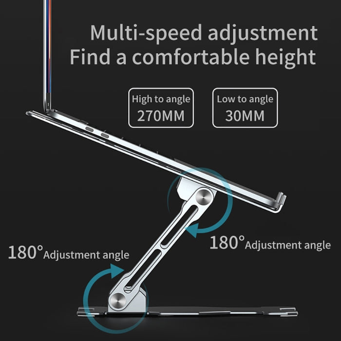 Soporte para portátil ajustable con elevación mecánica R-JUST HZ09