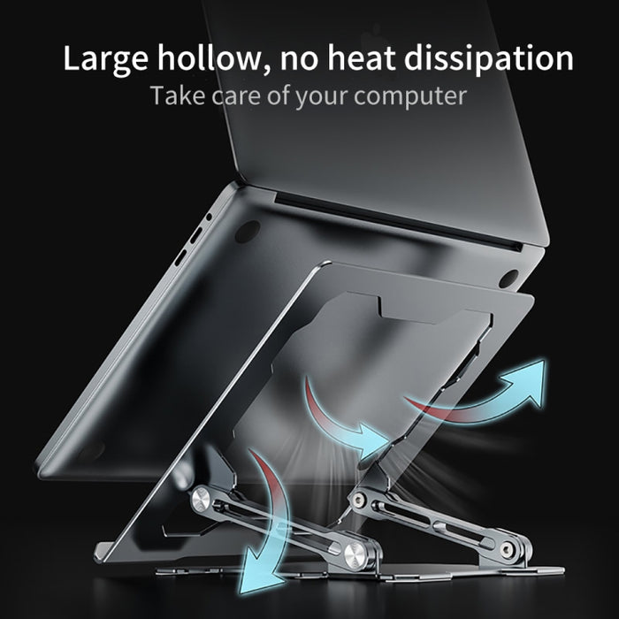 Soporte para portátil ajustable con elevación mecánica R-JUST HZ09
