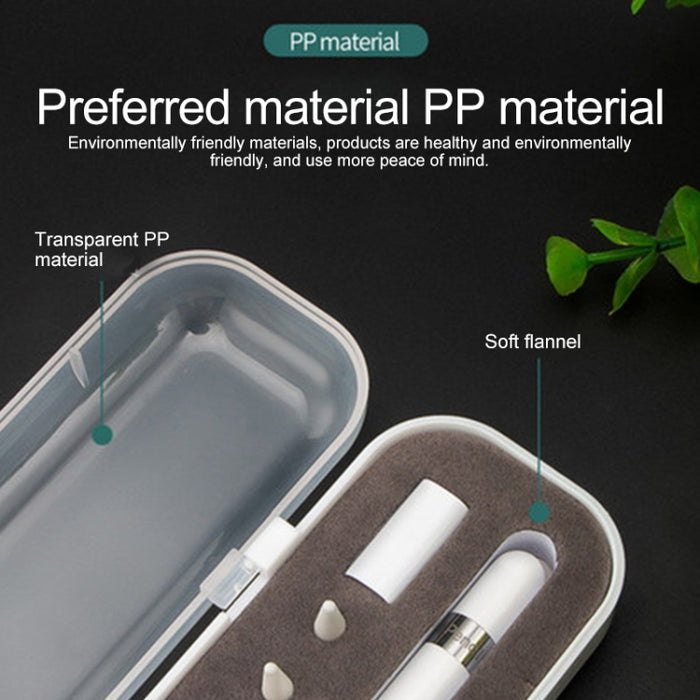 Para Apple Pencil 1 / 2 8mm Estuche protector multifunción para bolígrafo de escritura a mano Caja de almacenamiento TouchPen