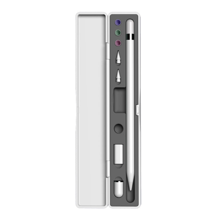 Caja de almacenamiento multifuncional a prueba de golpes para Apple Pencil 1/2