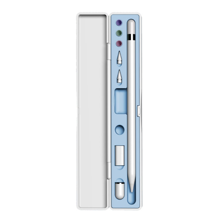 Caja de almacenamiento multifuncional a prueba de golpes para Apple Pencil 1/2