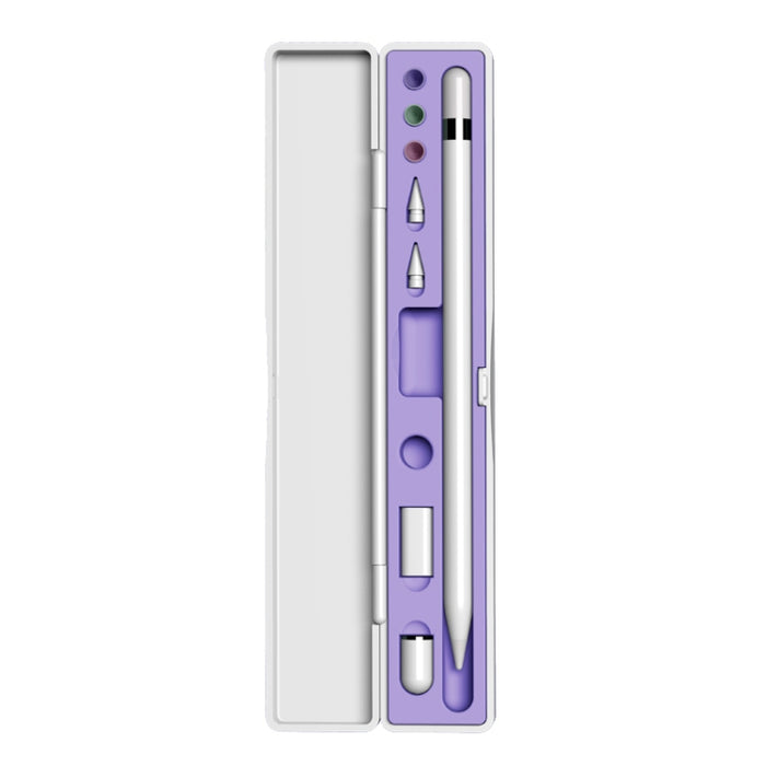Caja de almacenamiento multifuncional a prueba de golpes para Apple Pencil 1/2