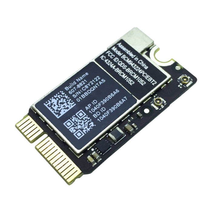 Módulo de red WiFi y Bluetooth para Macbook Air 13,3 pulgadas A1369 (2010-2011) y 11,6 pulgadas A1370 (2010-2011) y A1465 (2012), A1369 / A1370 / A1465 2010-2012