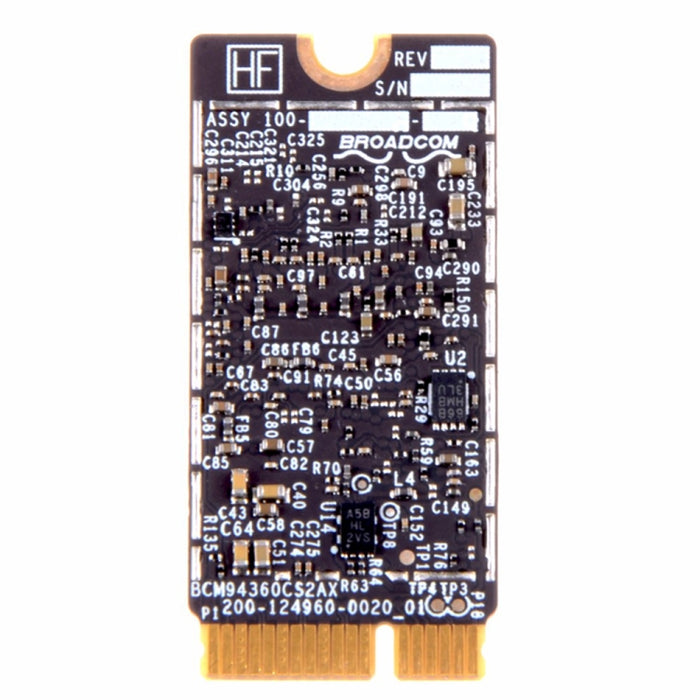 Módulo de red WiFi y Bluetooth para Macbook Air 11,6 pulgadas A1465 (2013) y 13,3 pulgadas A1466 (2013), A1465 /  A1466 2013