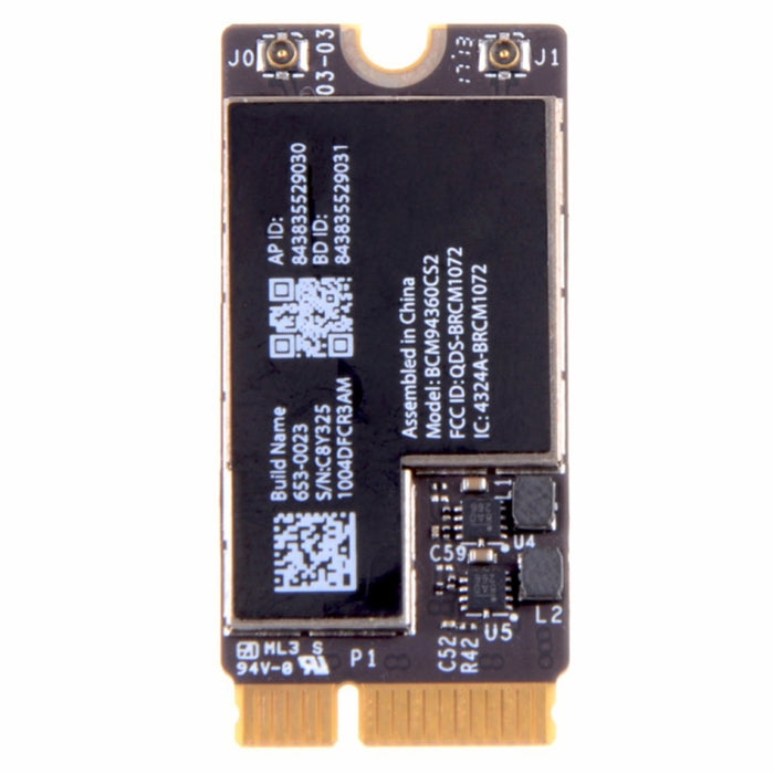 Módulo de red WiFi y Bluetooth para Macbook Air 11,6 pulgadas A1465 (2013) y 13,3 pulgadas A1466 (2013), A1465 /  A1466 2013
