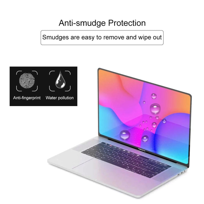2 PCS para MacBook Pro 16 pulgadas 9H Película protectora de vidrio templado para pantalla de computadora portátil