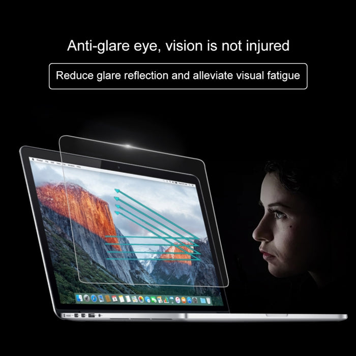 2 PCS para MacBook Pro 16 pulgadas 9H Película protectora de vidrio templado para pantalla de computadora portátil