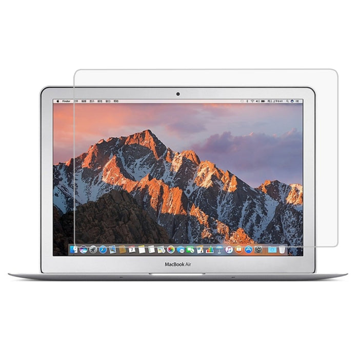 Película de vidrio templado a prueba de explosiones HD de dureza superficial 9H para MacBook Air de 13,3 pulgadas (A1369 / A1466)