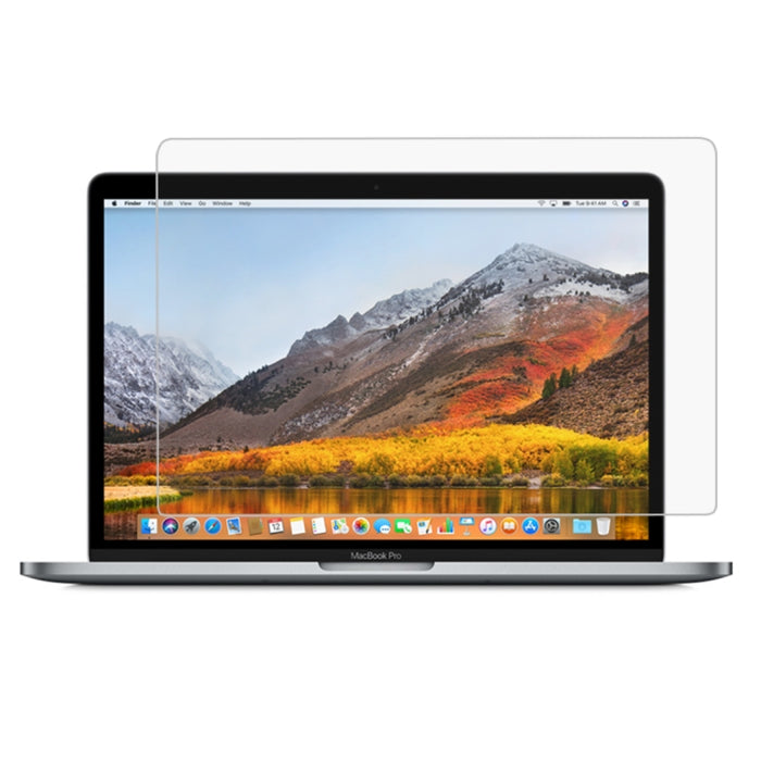 Película de vidrio templado a prueba de explosiones HD de dureza superficial 9H para MacBook Pro de 15,4 pulgadas (A1286)